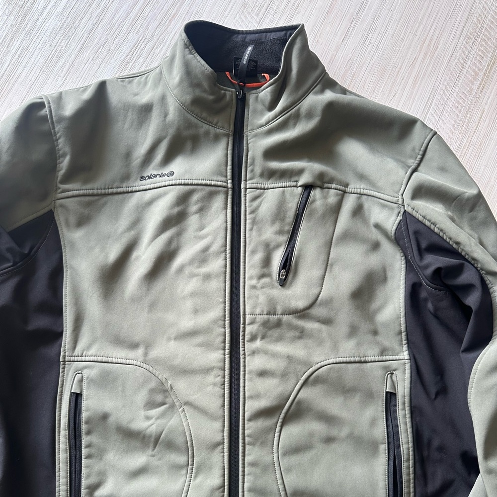 Men's Solaris Olive and Black Jacket